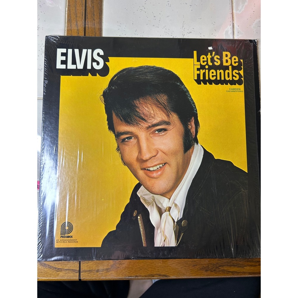 Elvis Presley Let's Be Friends Vinyl Record Album‎ CAS 2606 Camden RCA Records